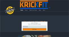 Desktop Screenshot of krickfit.com